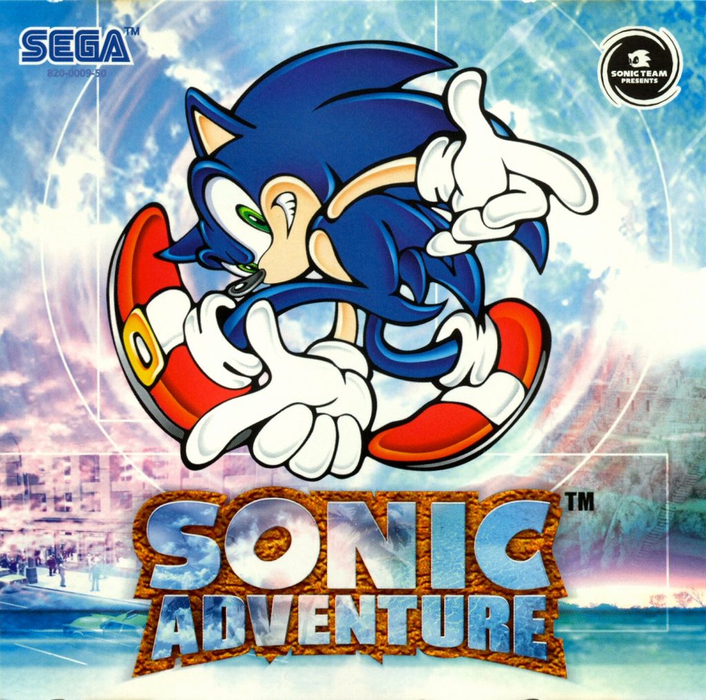 Sonic Adventure - Dreamcast - PAL Box Art