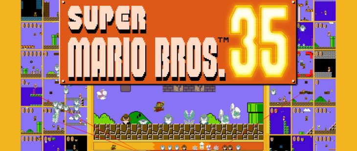 Super Mario Bros. 35 Banner